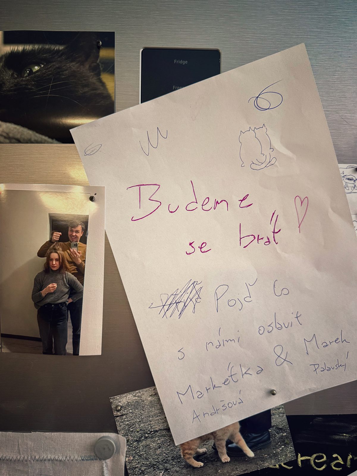 Naše společná fotka